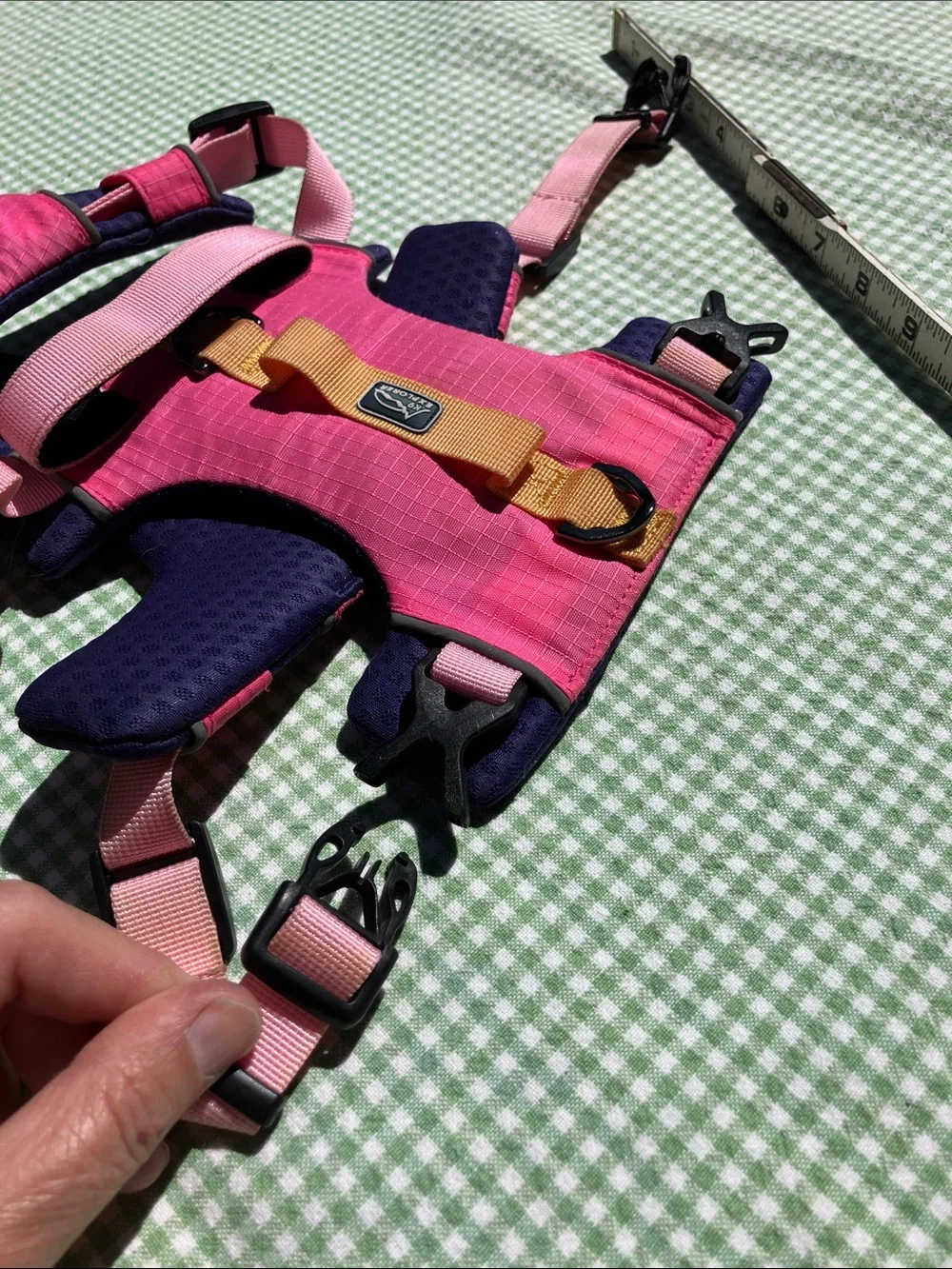 K9 explorer Coastal size medium padded dog harness